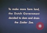 Image of Zuider Zee inlet Netherlands, 1952, second 4 stock footage video 65675029905