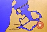 Image of Zuider Zee inlet Netherlands, 1952, second 36 stock footage video 65675029905