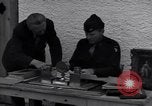 Image of Captain Harry Anderson reviews Nazi Goring's stolen art Berchtesgaden Germany, 1945, second 9 stock footage video 65675029910