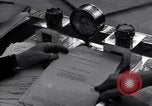 Image of Captain Harry Anderson reviews Nazi Goring's stolen art Berchtesgaden Germany, 1945, second 14 stock footage video 65675029910