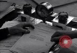 Image of Captain Harry Anderson reviews Nazi Goring's stolen art Berchtesgaden Germany, 1945, second 16 stock footage video 65675029910