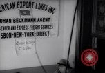 Standbild amerikanischen Export Linien Office Lissabon Portugal, 1942, aus Sekunde 31 historischem Filmmaterial Videoclip 65675029917