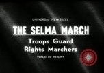 Standbild Freiheit März Selma Alabama USA, 1965, aus Sekunde 19 historischem Filmmaterial Videoclip 65675029925