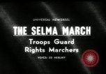 Standbild Freiheit März Selma Alabama USA, 1965, aus Sekunde 21 historischem Filmmaterial Videoclip 65675029925