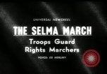 Standbild Freiheit März Selma Alabama USA, 1965, aus Sekunde 22 historischem Filmmaterial Videoclip 65675029925
