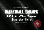 Image match de basket Portland Oregon USA, 1965, de la seconde 3 séquences d'archives historiques vidéo 65675029929