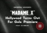 Standbild Premier von Madame X New York United States USA, 1966, aus Sekunde 1 historischem Filmmaterial Videoclip 65675029932