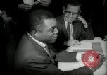 Image of Willie Mays record-setting baseball contract San Francisco California USA, 1966, second 15 stock footage video 65675029934