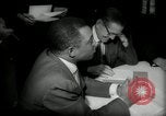 Image of Willie Mays record-setting baseball contract San Francisco California USA, 1966, second 16 stock footage video 65675029934