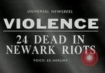 Standbild Newark Ausschreitungen Newark New Jersey USA, 1967, aus Sekunde 19 historischem Filmmaterial Videoclip 65675029935