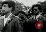 Image of Black Panther Party march and demonstration Oakland California USA, 1968, second 1 stock footage video 65675029943