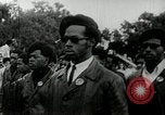 Image of Black Panther Party march and demonstration Oakland California USA, 1968, second 3 stock footage video 65675029943