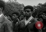 Image of Black Panther Party march and demonstration Oakland California USA, 1968, second 5 stock footage video 65675029943