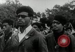 Image of Black Panther Party march and demonstration Oakland California USA, 1968, second 6 stock footage video 65675029943