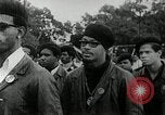 Image of Black Panther Party march and demonstration Oakland California USA, 1968, second 7 stock footage video 65675029943