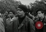 Image of Black Panther Party march and demonstration Oakland California USA, 1968, second 8 stock footage video 65675029943