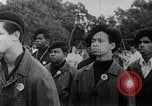 Image of Black Panther Party march and demonstration Oakland California USA, 1968, second 13 stock footage video 65675029943