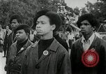 Image of Black Panther Party march and demonstration Oakland California USA, 1968, second 15 stock footage video 65675029943