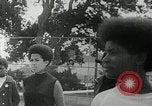 Image of Black Panther Party march and demonstration Oakland California USA, 1968, second 24 stock footage video 65675029943