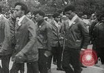 Image of Black Panther Party march and demonstration Oakland California USA, 1968, second 37 stock footage video 65675029943