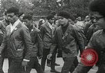 Image of Black Panther Party march and demonstration Oakland California USA, 1968, second 38 stock footage video 65675029943