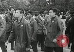 Image of Black Panther Party march and demonstration Oakland California USA, 1968, second 40 stock footage video 65675029943