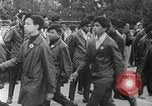 Image of Black Panther Party march and demonstration Oakland California USA, 1968, second 41 stock footage video 65675029943