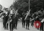 Image of Black Panther Party march and demonstration Oakland California USA, 1968, second 50 stock footage video 65675029943
