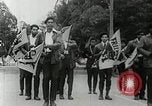 Image of Black Panther Party march and demonstration Oakland California USA, 1968, second 51 stock footage video 65675029943