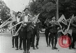 Image of Black Panther Party march and demonstration Oakland California USA, 1968, second 52 stock footage video 65675029943