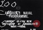 Image of Launch of USS Arizona BB-39 Brooklyn New York City USA, 1915, second 1 stock footage video 65675029963