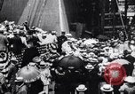 Image of Launch of USS Arizona BB-39 Brooklyn New York City USA, 1915, second 7 stock footage video 65675029963