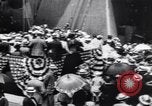 Image of Launch of USS Arizona BB-39 Brooklyn New York City USA, 1915, second 10 stock footage video 65675029963