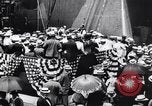 Image of Launch of USS Arizona BB-39 Brooklyn New York City USA, 1915, second 11 stock footage video 65675029963