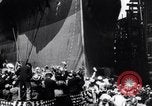 Image of Launch of USS Arizona BB-39 Brooklyn New York City USA, 1915, second 18 stock footage video 65675029963