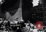 Image of Launch of USS Arizona BB-39 Brooklyn New York City USA, 1915, second 22 stock footage video 65675029963