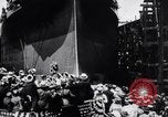 Image of Launch of USS Arizona BB-39 Brooklyn New York City USA, 1915, second 23 stock footage video 65675029963