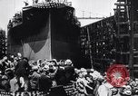 Image of Launch of USS Arizona BB-39 Brooklyn New York City USA, 1915, second 29 stock footage video 65675029963