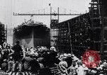 Image of Launch of USS Arizona BB-39 Brooklyn New York City USA, 1915, second 38 stock footage video 65675029963