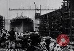 Image of Launch of USS Arizona BB-39 Brooklyn New York City USA, 1915, second 40 stock footage video 65675029963