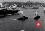Image of Launch of USS Arizona BB-39 Brooklyn New York City USA, 1915, second 41 stock footage video 65675029963