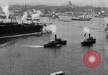 Image of Launch of USS Arizona BB-39 Brooklyn New York City USA, 1915, second 42 stock footage video 65675029963