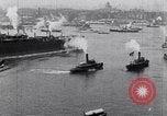 Image of Launch of USS Arizona BB-39 Brooklyn New York City USA, 1915, second 43 stock footage video 65675029963