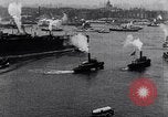 Image of Launch of USS Arizona BB-39 Brooklyn New York City USA, 1915, second 44 stock footage video 65675029963
