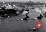 Image of Launch of USS Arizona BB-39 Brooklyn New York City USA, 1915, second 48 stock footage video 65675029963