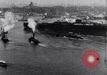Image of Launch of USS Arizona BB-39 Brooklyn New York City USA, 1915, second 53 stock footage video 65675029963