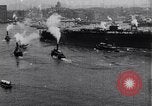 Image of Launch of USS Arizona BB-39 Brooklyn New York City USA, 1915, second 56 stock footage video 65675029963