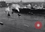 Image of Launch of USS Arizona BB-39 Brooklyn New York City USA, 1915, second 61 stock footage video 65675029963