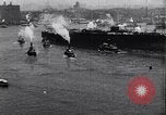 Image of Launch of USS Arizona BB-39 Brooklyn New York City USA, 1915, second 62 stock footage video 65675029963
