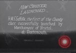 Standbild HMS Suffolk Portsmouth England, 1926, aus Sekunde 1 historischem Filmmaterial Videoclip 65675029968